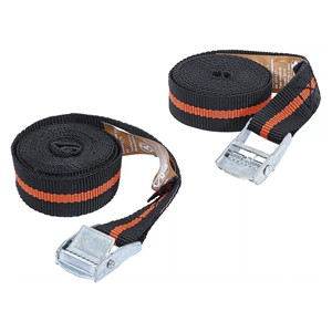 BGS gurtna za stezanje s brzim zatvaračem | 2,5 m x 25 mm | 2-dijelna