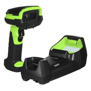 Zebra LI3678-SR Handheld bar code reader 1D Black, Green