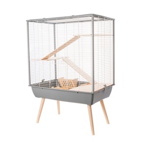 Zolux Cage Neo Cozy Large Rodents H80, grey color