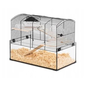 ZOLUX Cage Neo Panas Little with glass cuvette, black