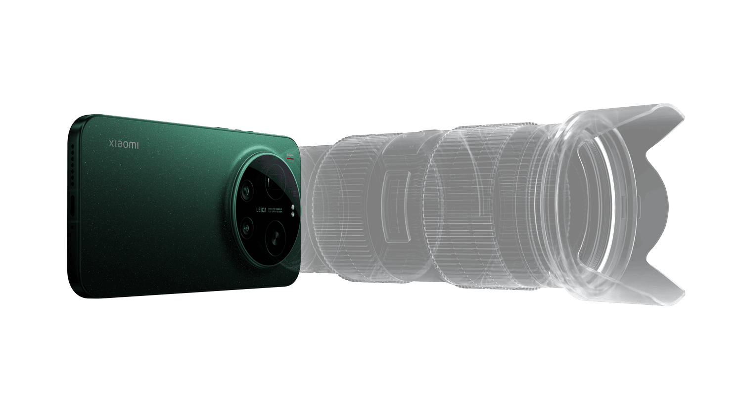 Detalj Leica 200MP telefoto kamere Xiaomi 17 Ultra