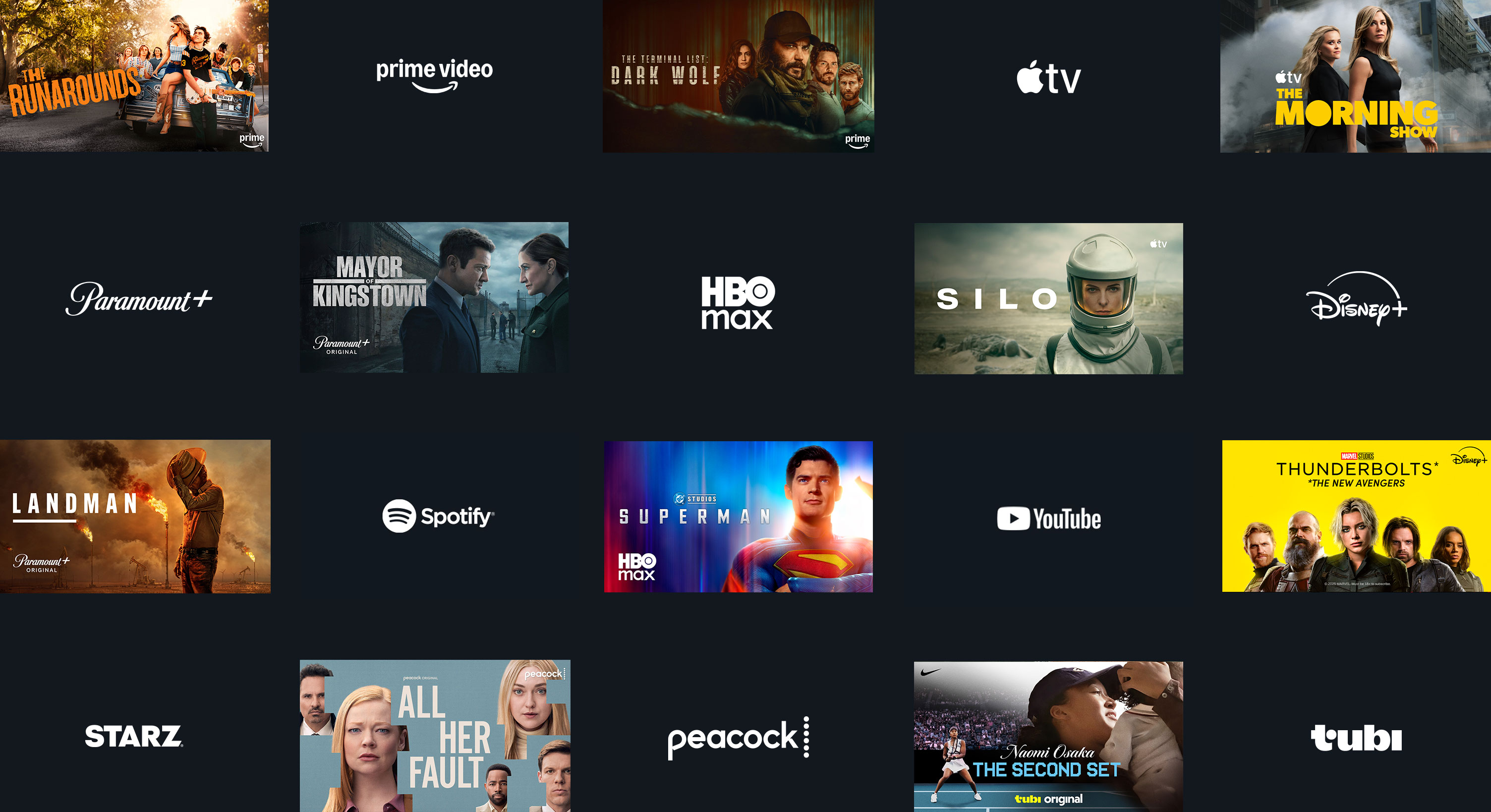 Streaming servisi na Amazon Fire TV Stick 4K Max 2nd Gen