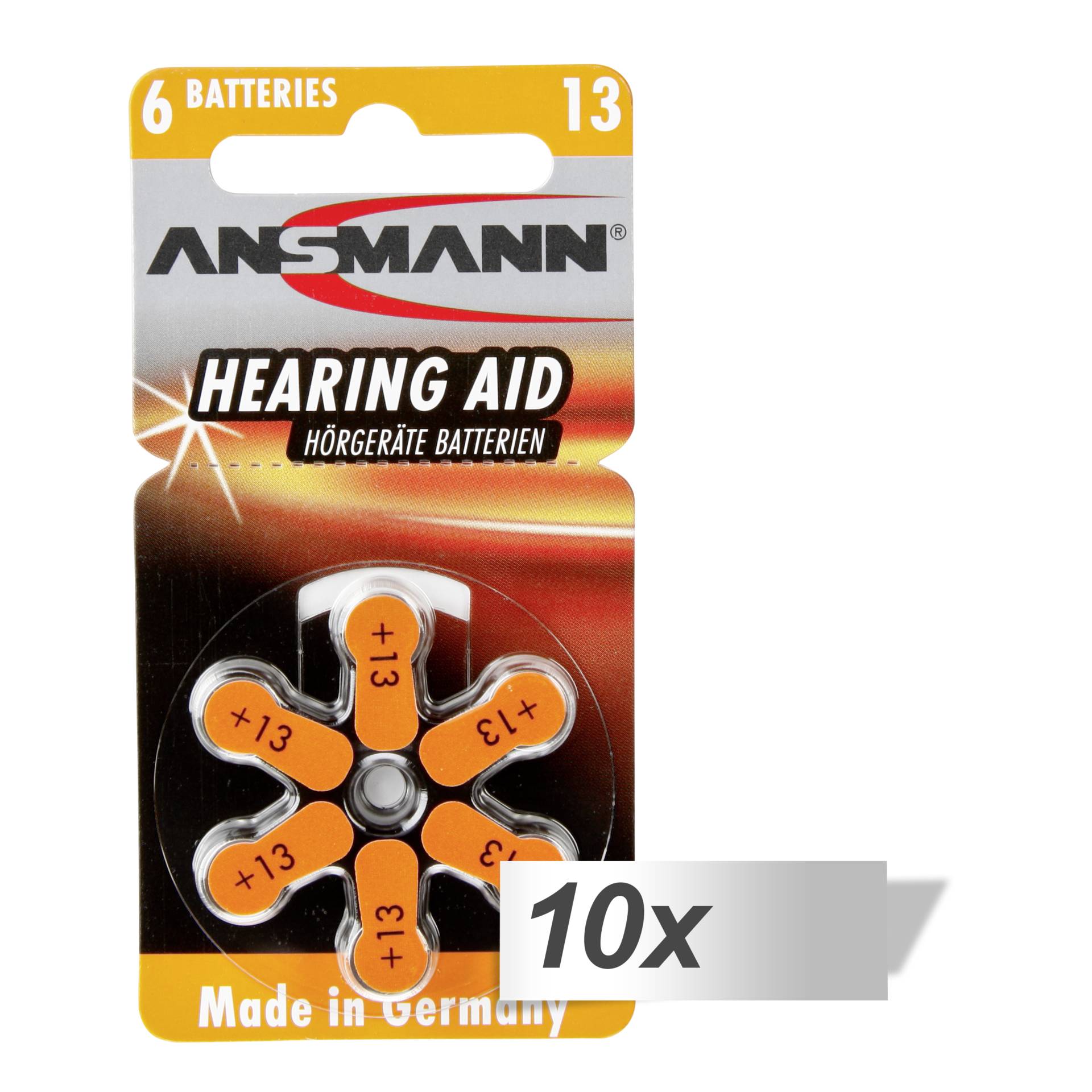 Ansmann Zinc-Air 13 PR48 baterije za slušne aparate