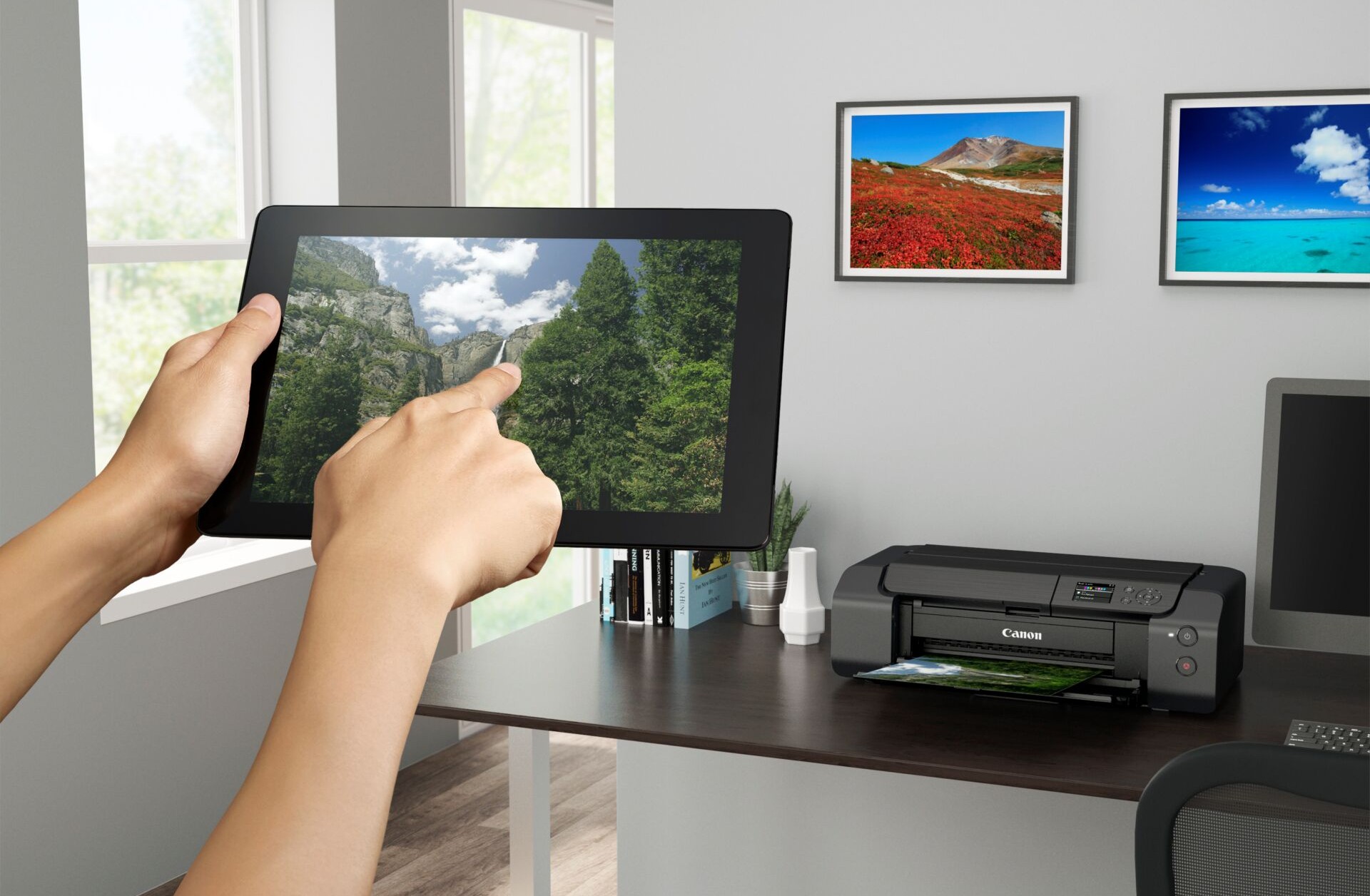 Detalj ispisa Canon PIXMA PRO-200 S pisača