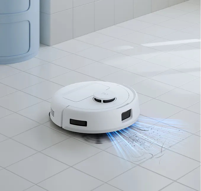 ZeroTangle 2.0 tehnologija na Ecovacs Deebot MINI Blue White