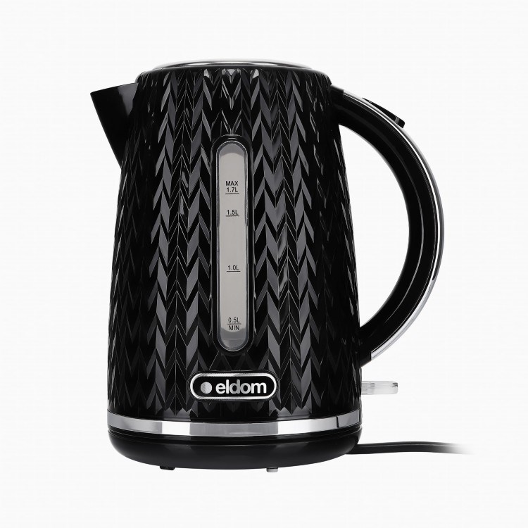 ELDOM NELO kettle crno kuhalo za vodu 1.7 l