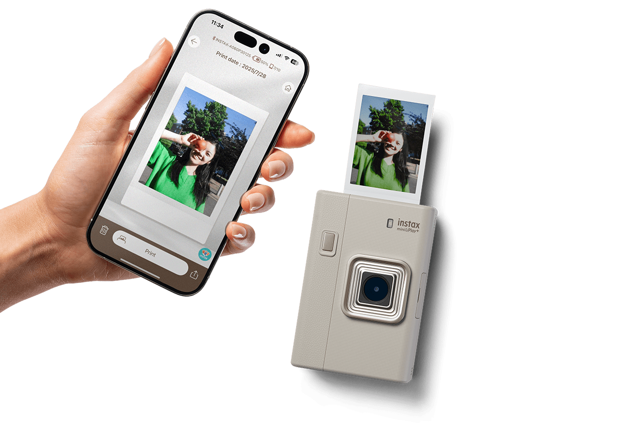 Fujifilm instax mini LiPlay+ povezivanje sa smartphone aplikacijom