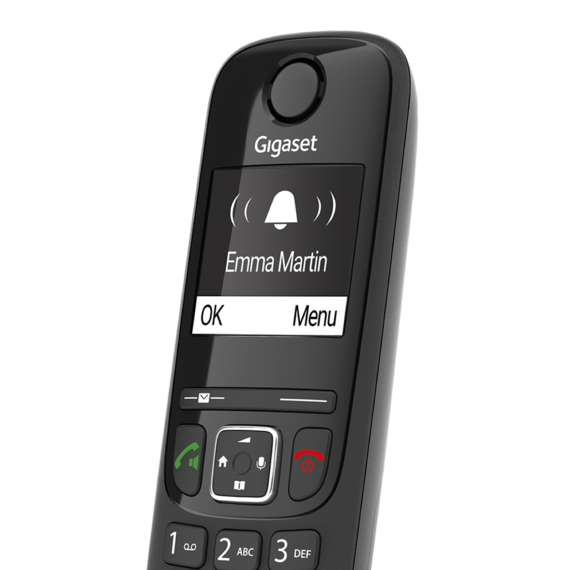 Detalj zaslona Gigaset AS690HX slušalice