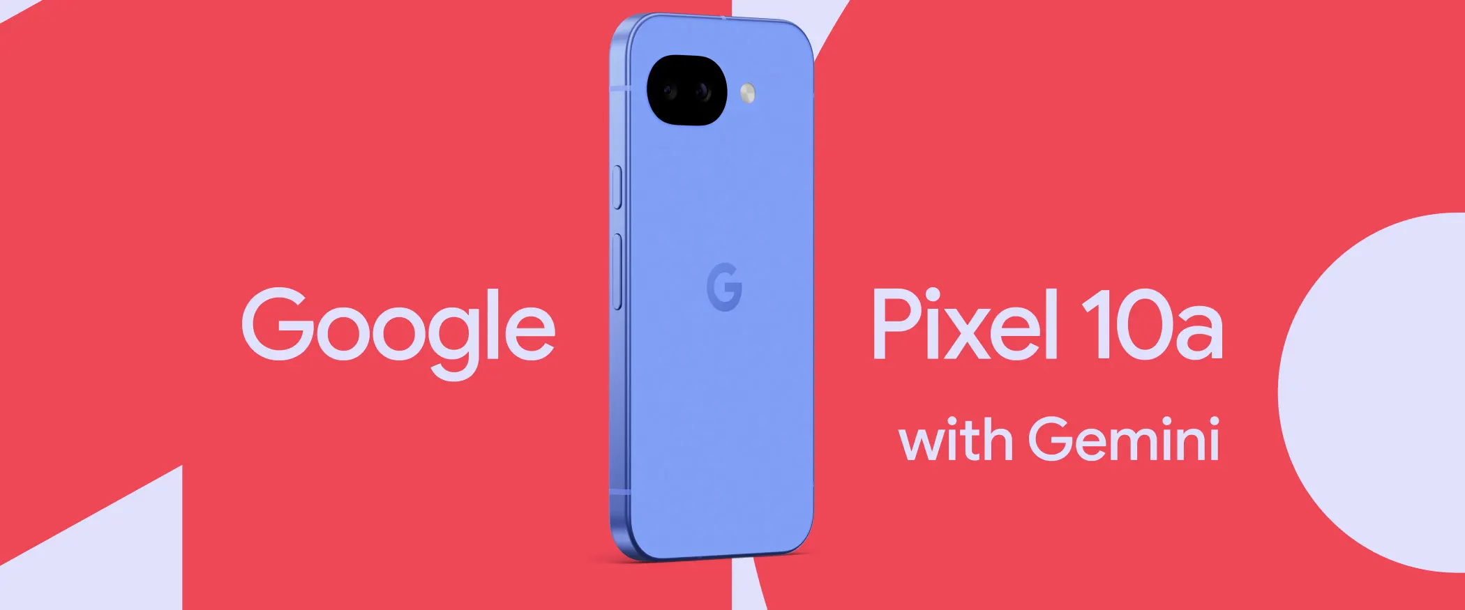 Google Pixel 10a  prednja i stražnja strana
