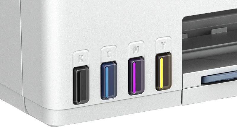 Spremnici tinte na HP Smart Tank 5105 – ink-tank nadopuna iz boce