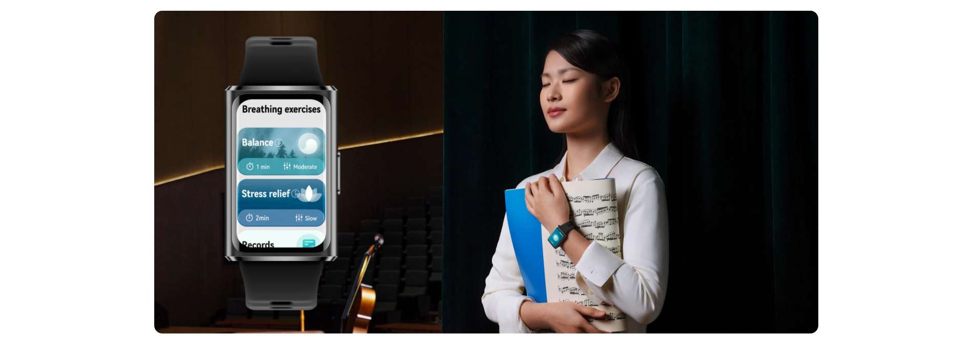 Huawei Band 11 Pro vježbe disanja