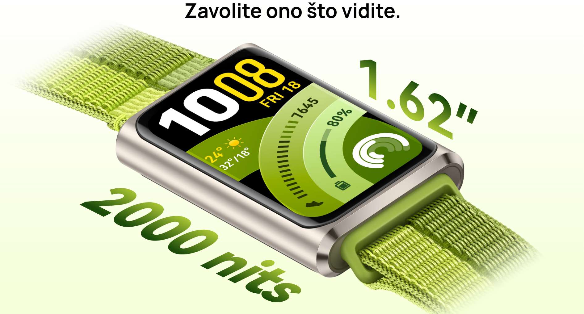 Huawei Band 11 Pro AMOLED zaslon 1.62 inča