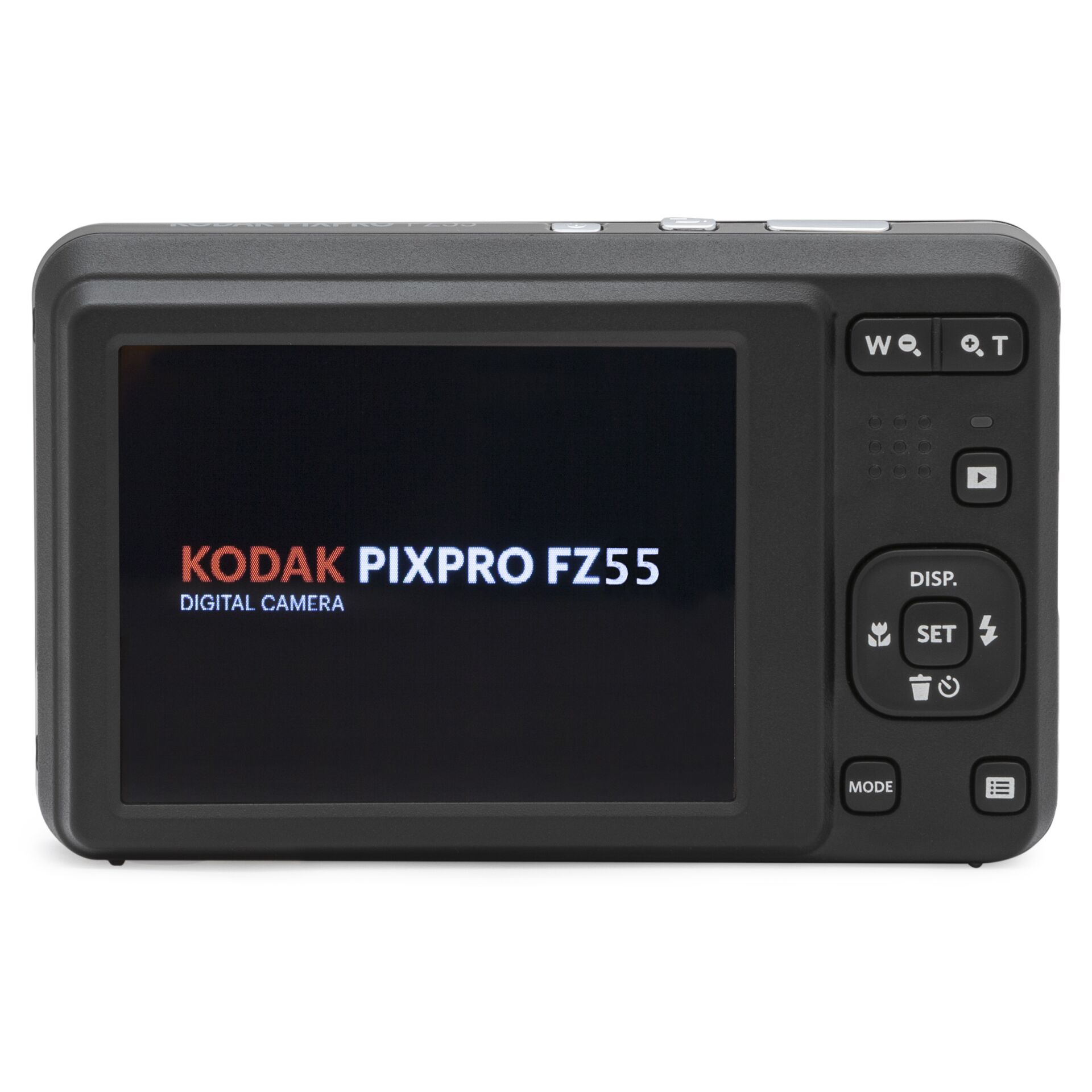 LCD zaslon i kontrole Kodak PIXPRO FZ55 kamere