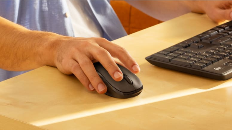 Logitech MK295 kompaktni bežični miš s tihim klikom