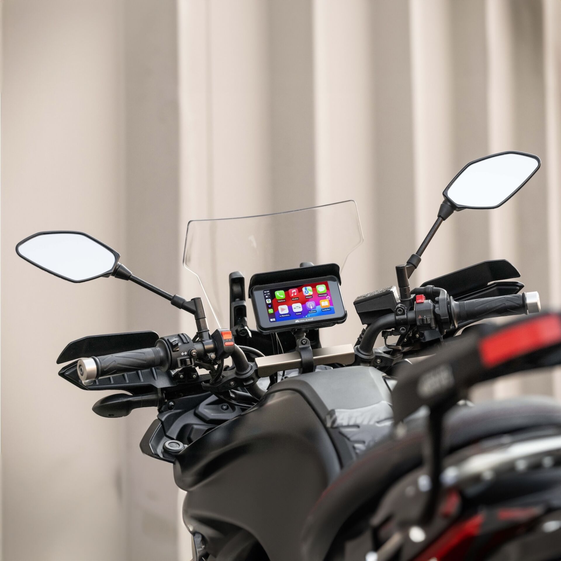 Midland BikePlay Guardian multimedia sustav za motocikl s touchscreen zaslonom