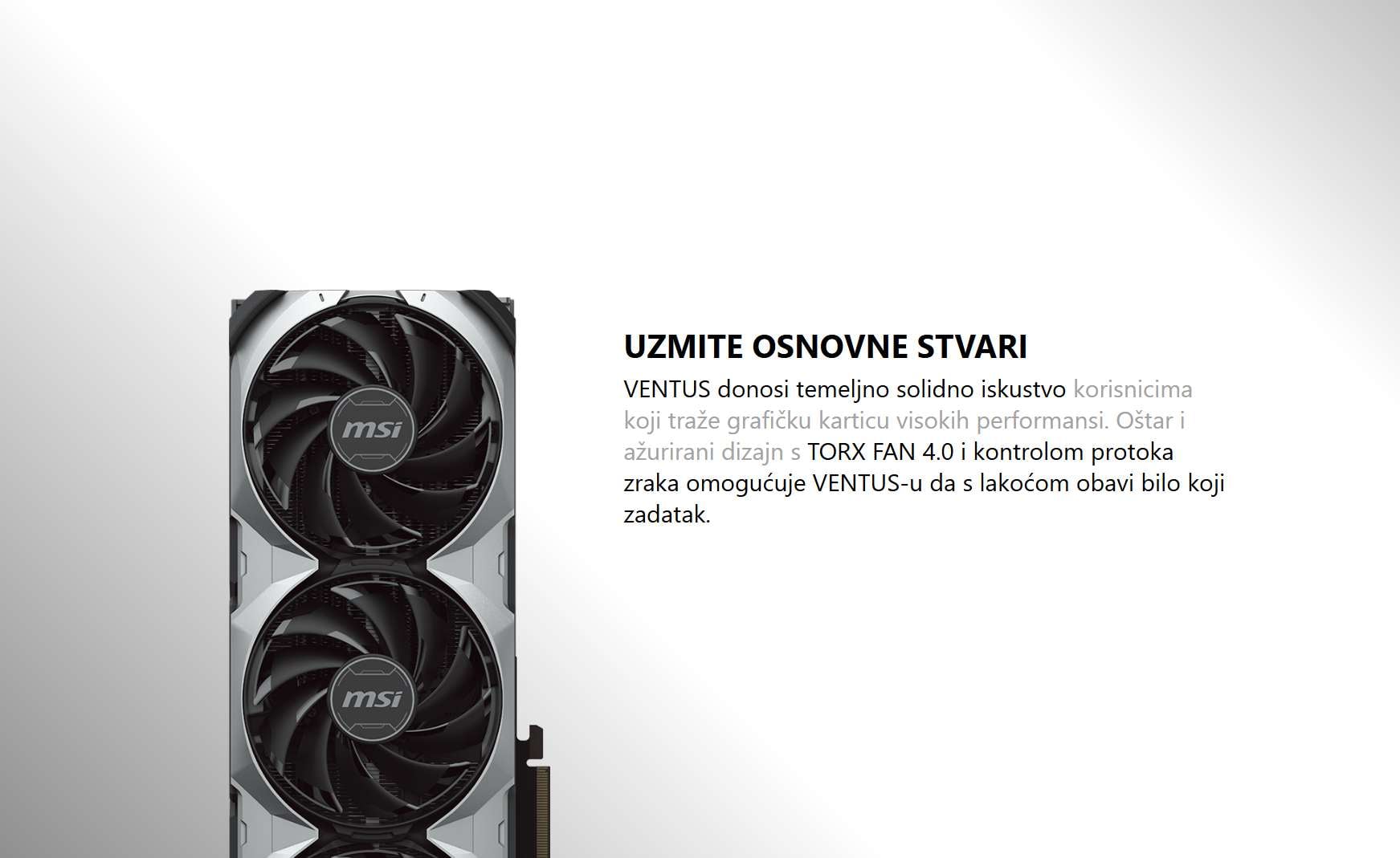 MSI GeForce RTX 4070 Ti SUPER 16G VENTUS 3X OC grafička kartica – trostruko hlađenje