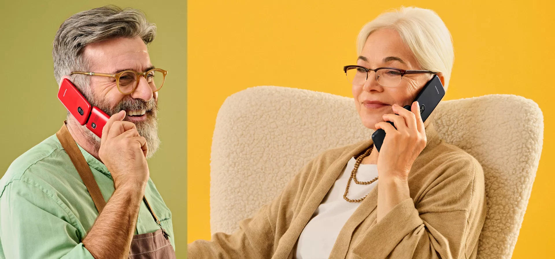 PANASONIC KX-TU410 preklopni mobilni telefon