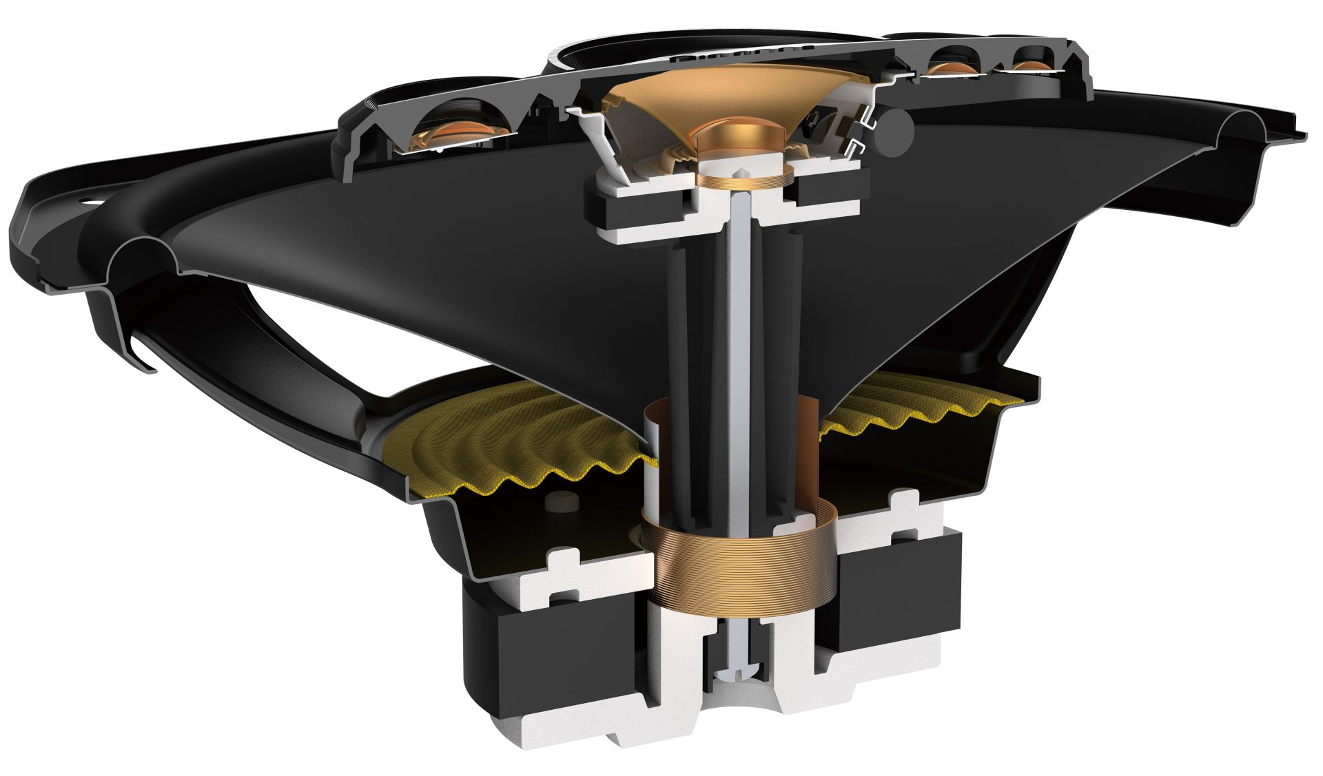 Detalj membrane Pioneer TS-A6991F auto zvučnika