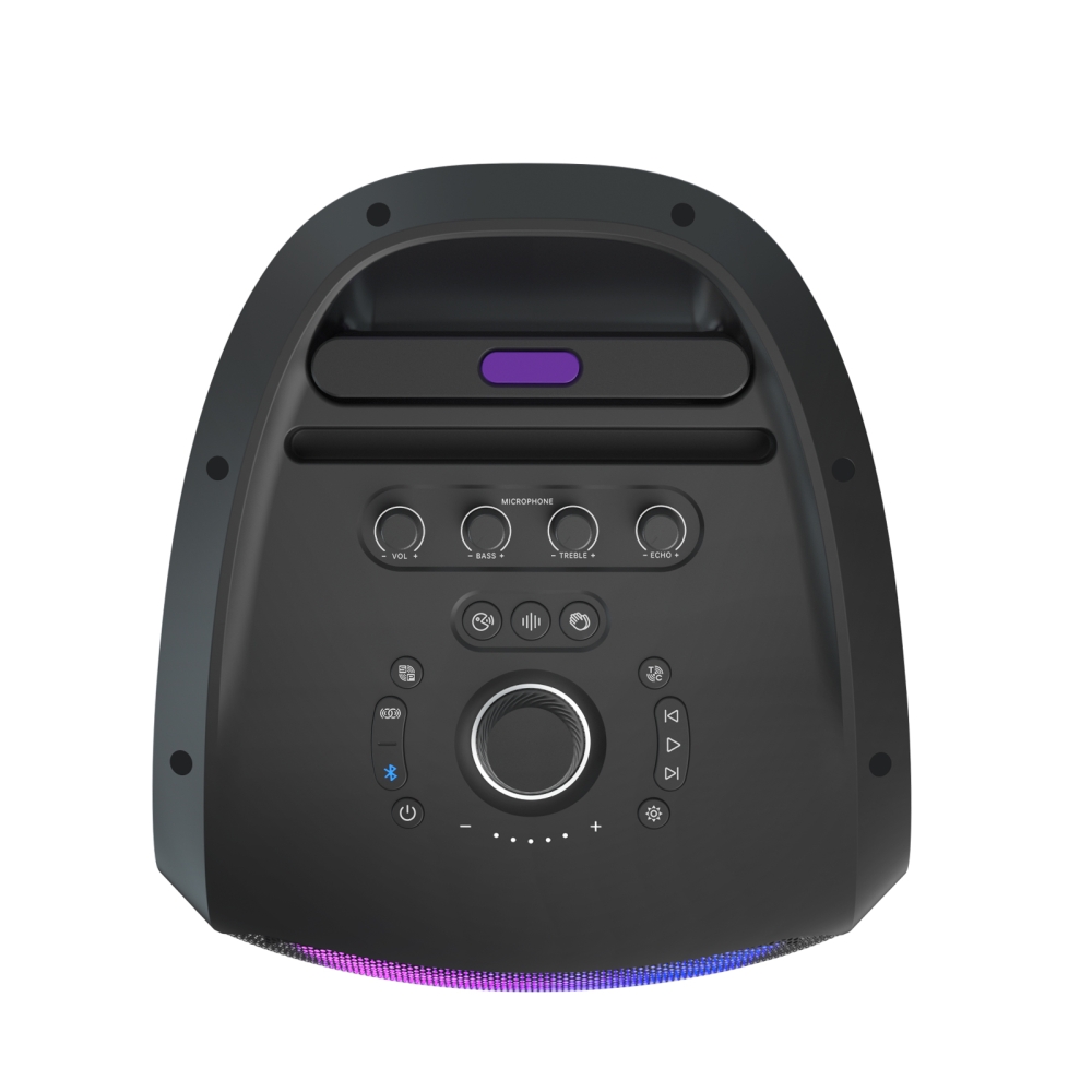 Upravljačka ploča Tronsmart Halo 300 bluetooth zvučnika s kontrolama i LED indikatorima