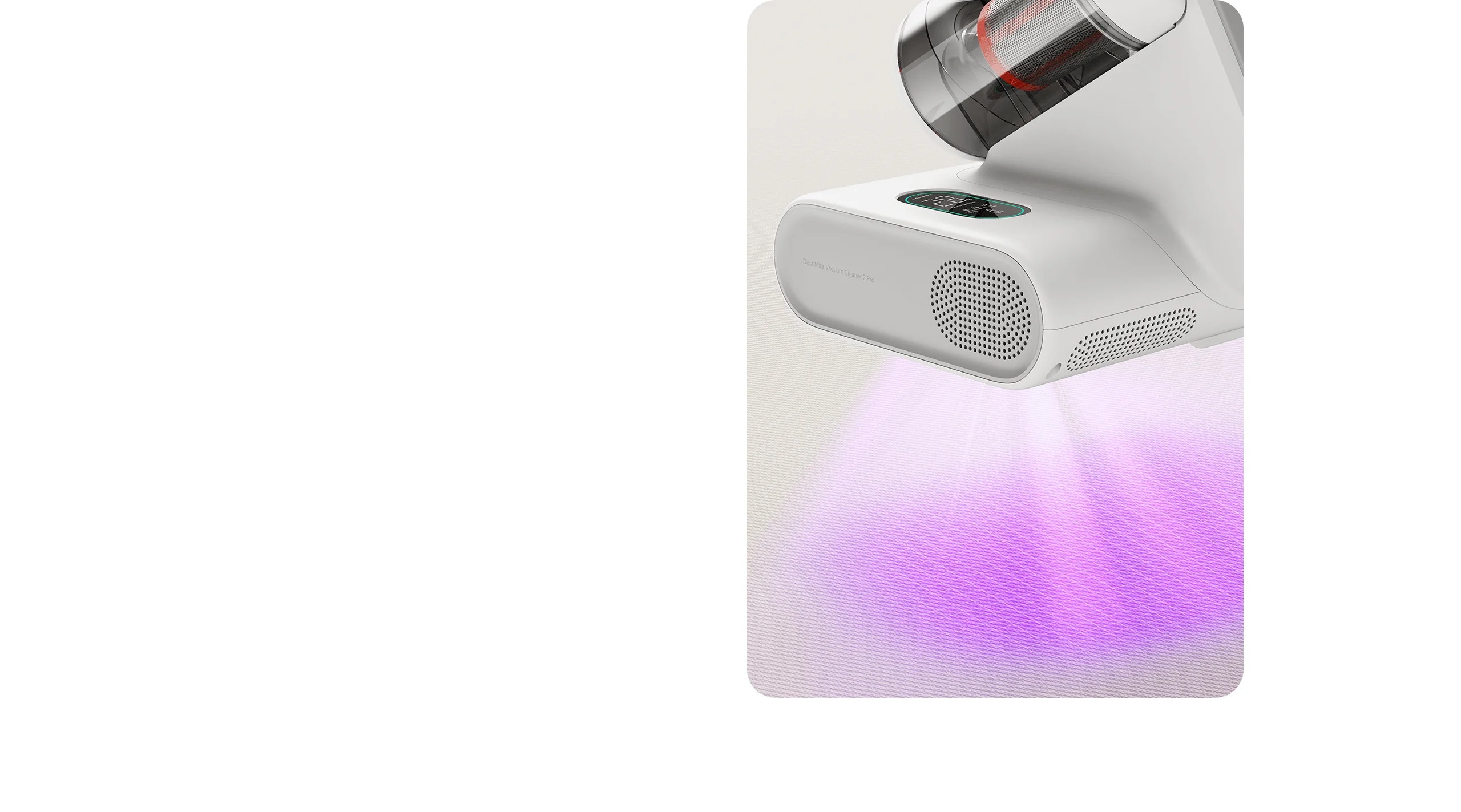 UV sterilizacija Xiaomi Dust Mite Vacuum Cleaner 2 Pro