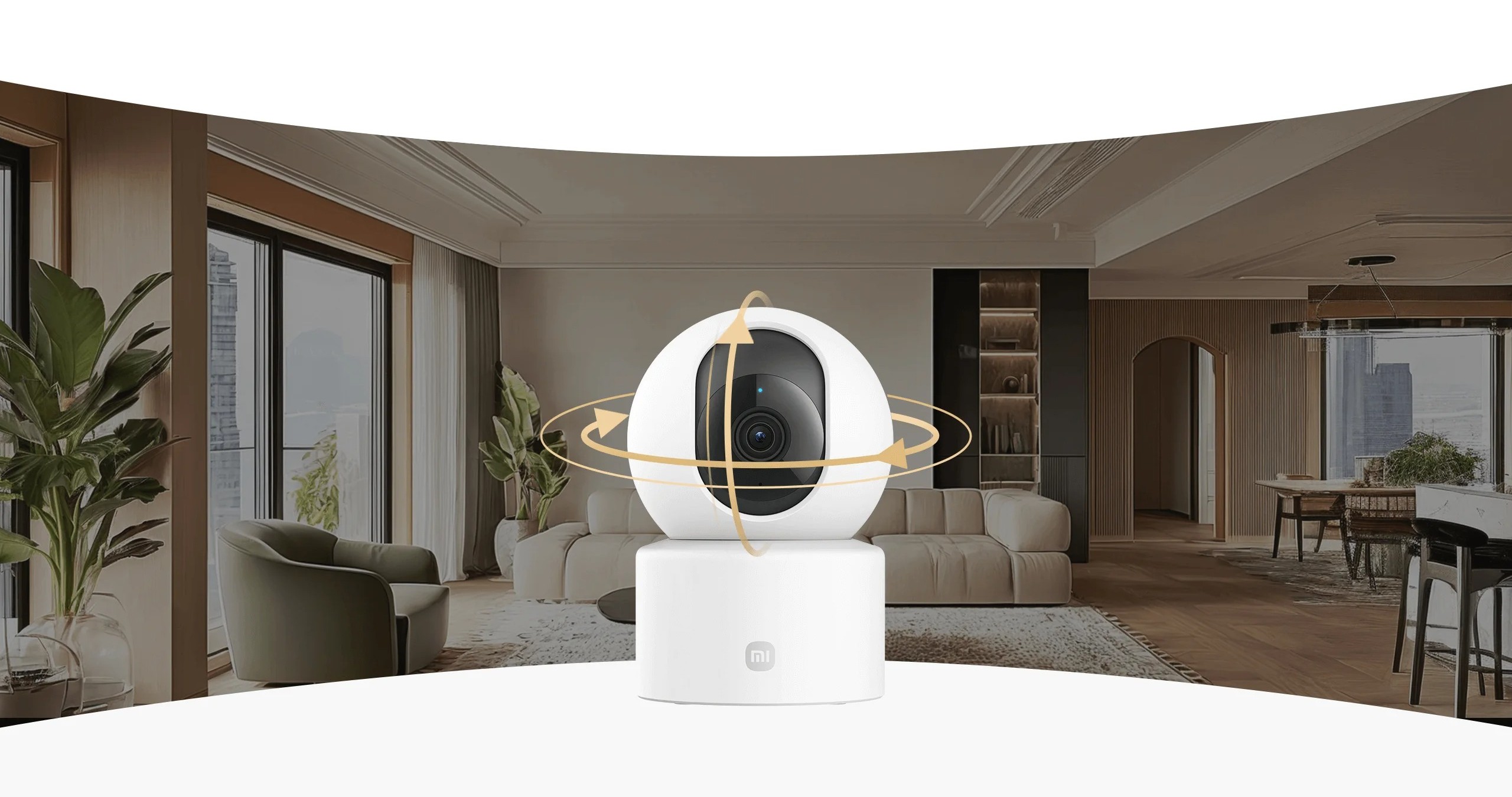 Rotacija 360 stupnjeva Xiaomi Smart Camera C201