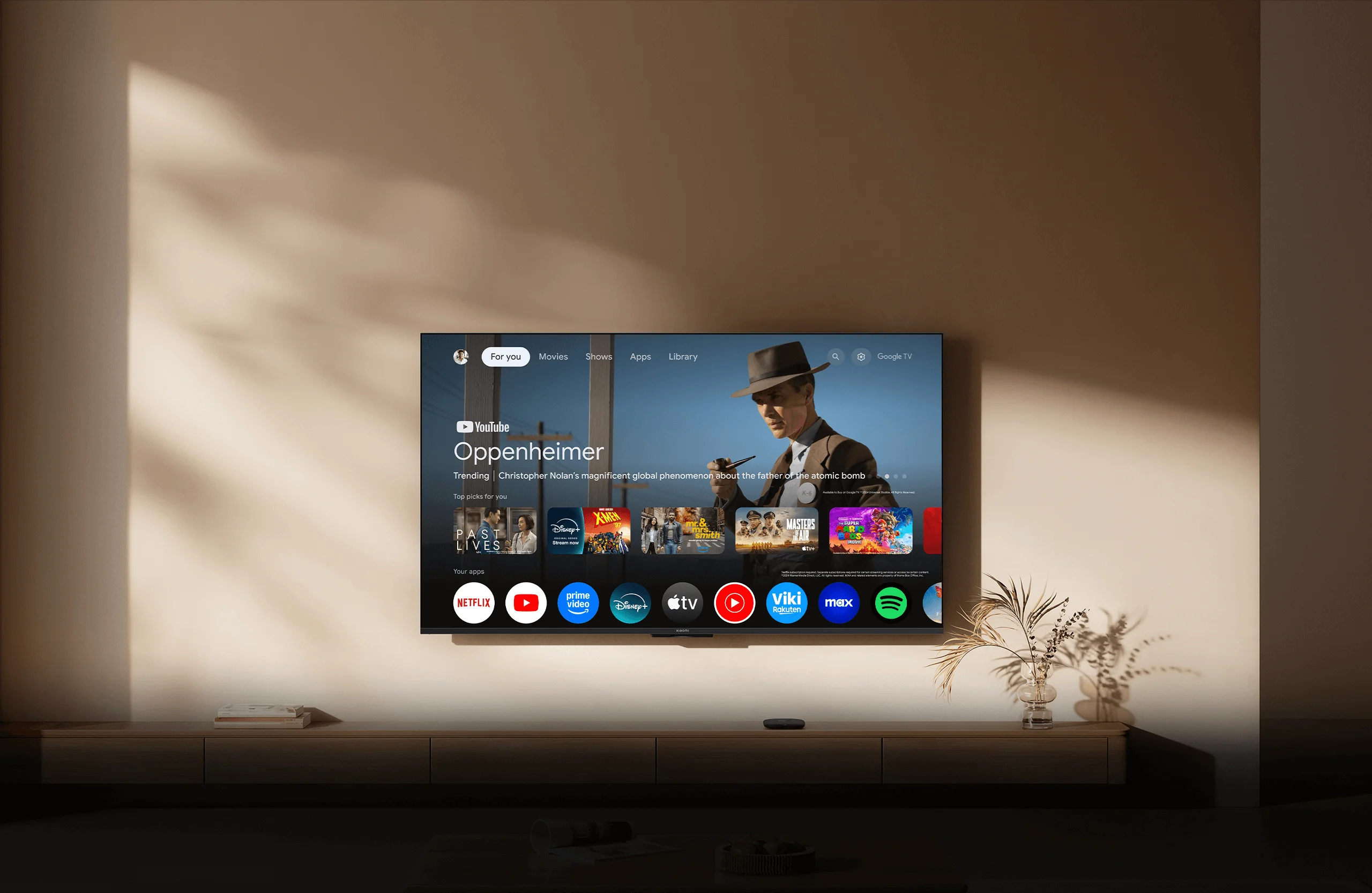 Google TV sučelje Xiaomi TV Box S (3rd Gen)