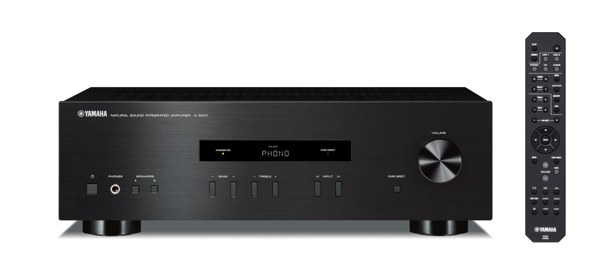 YAMAHA A-S201 HiFi stereo pojačalo prednji prikaz
