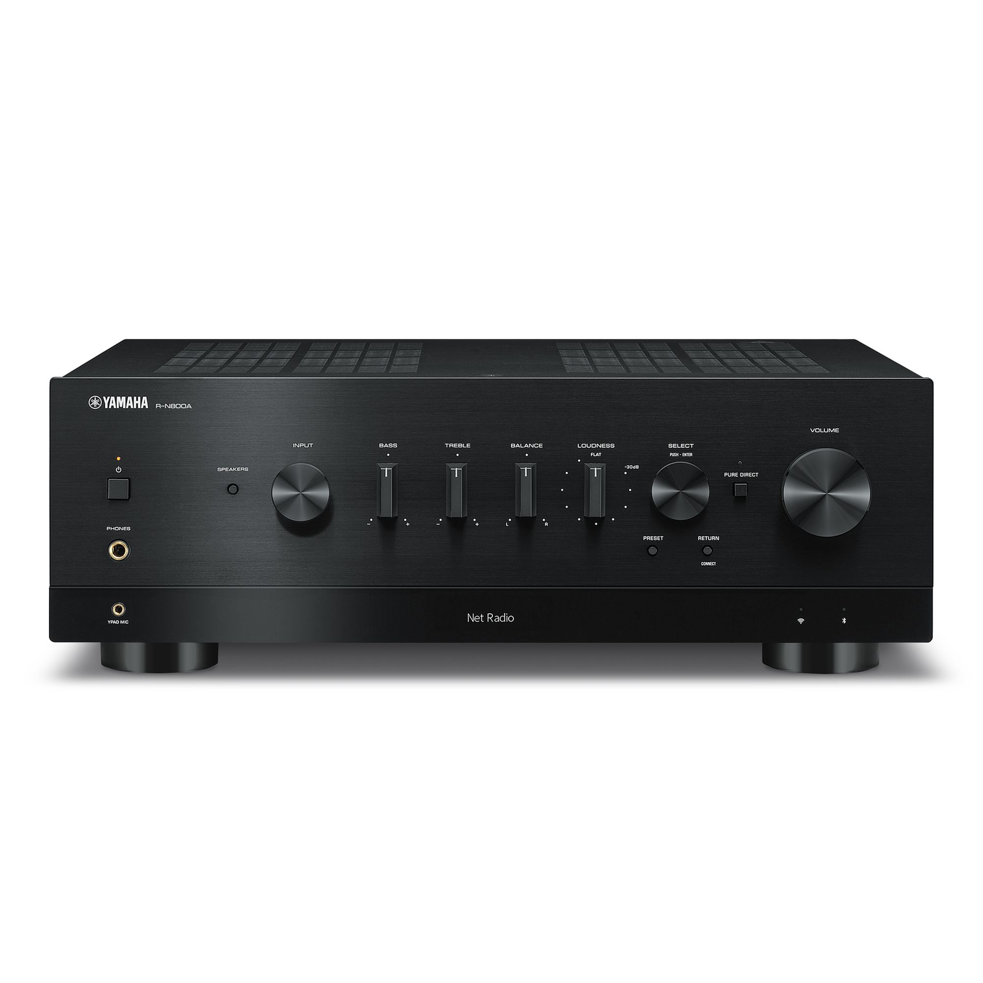 Yamaha R-N800A mrežni prijemnik prednji izgled hi-fi sustav