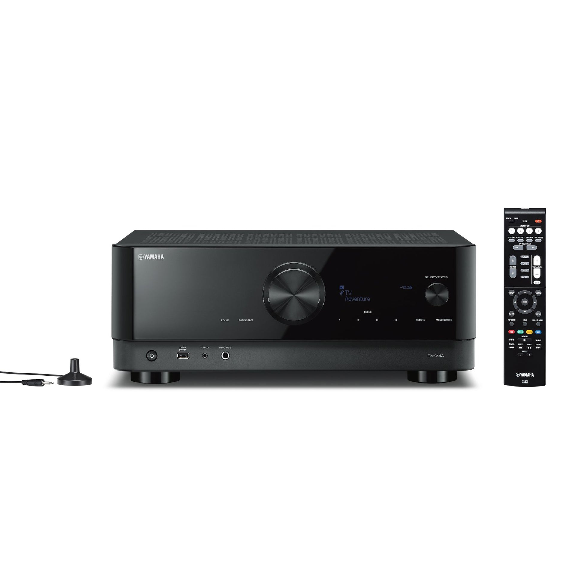 Yamaha RX-V4A AV receiver crna izvedba