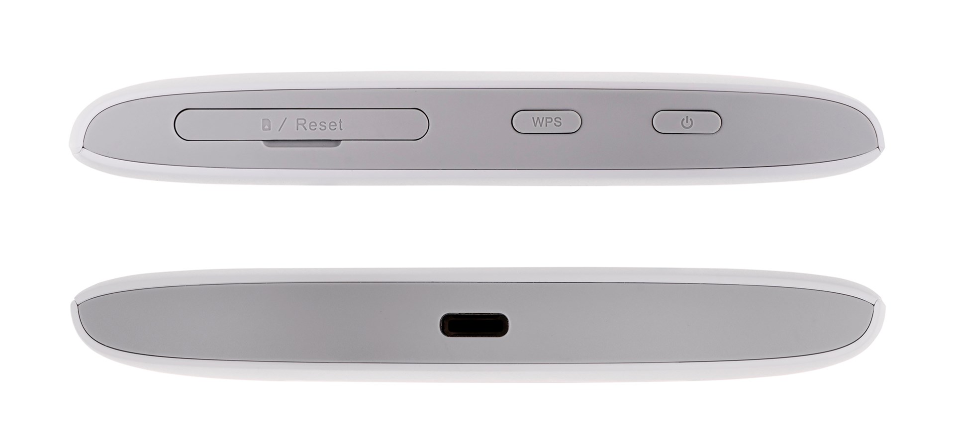 ZTE MF920C bočni prikaz s tipkama za reset, WPS i uključivanje te USB priključkom