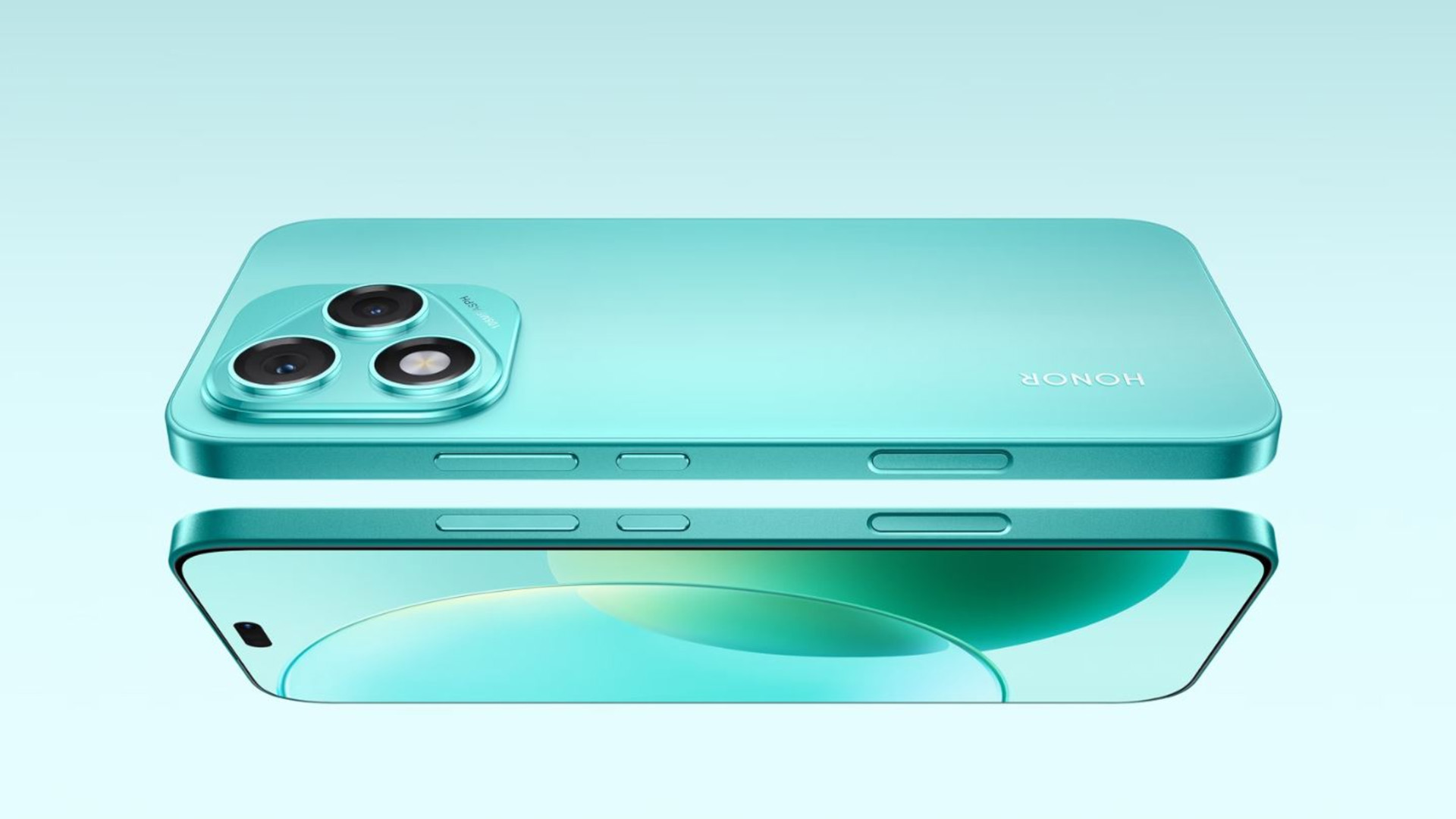 Honor 400 Lite iznimno tankog i laganog kućišta s istaknutom 108 MP kamerom na poleđini