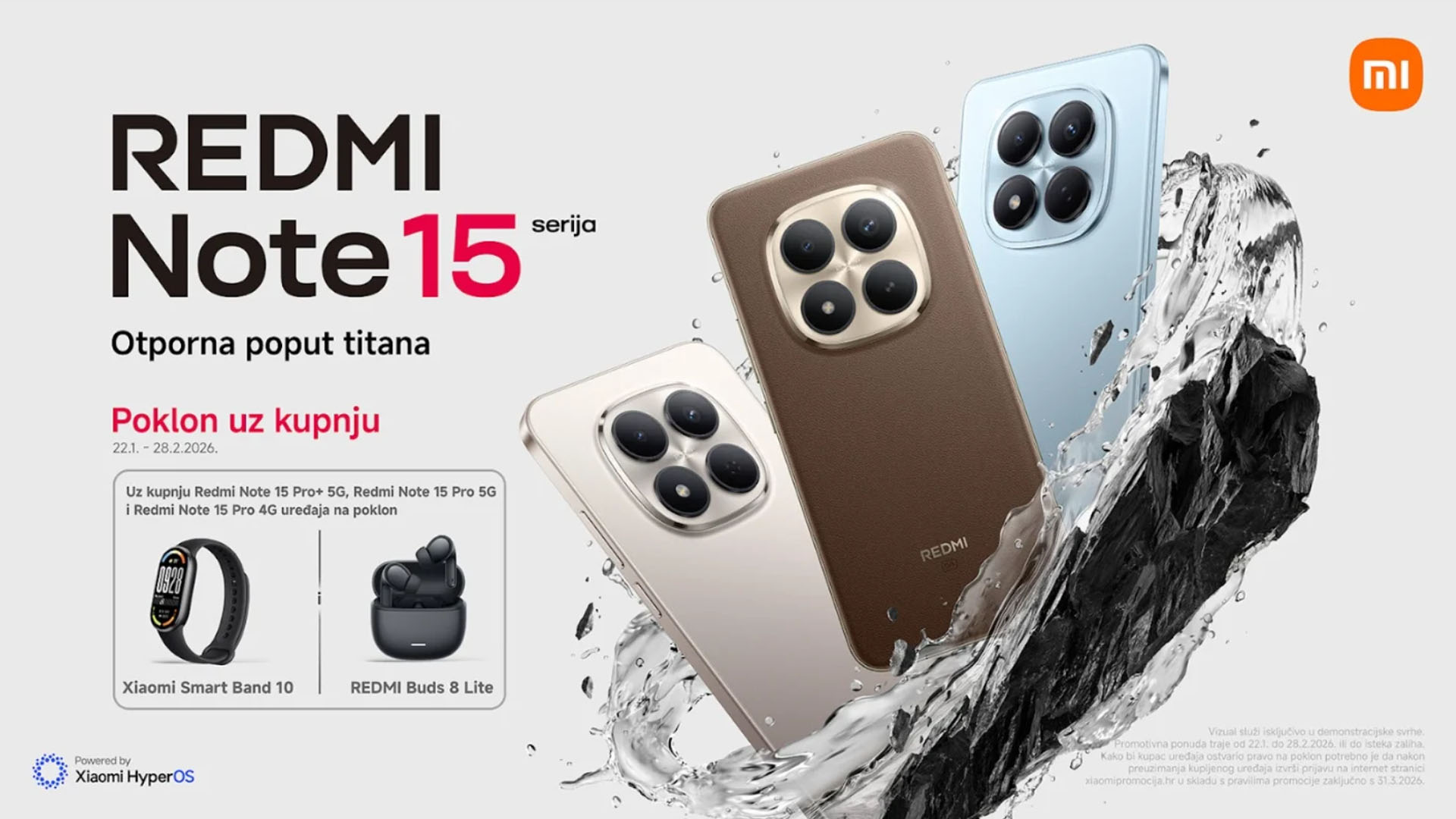 Redmi Note 15 Pro Plus s IP69 certifikatom i zakrivljenim ekranom, idealan za korisnike koji traže izdržljiv uređaj.