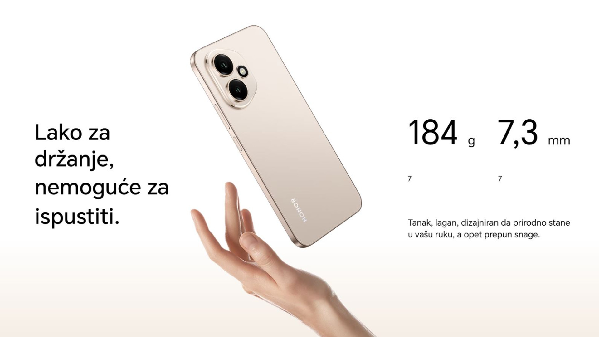 Ultra-tanki Honor 400 pametni telefon s naprednom tehnologijom zaštite očiju i silicij-ugljičnom baterijom