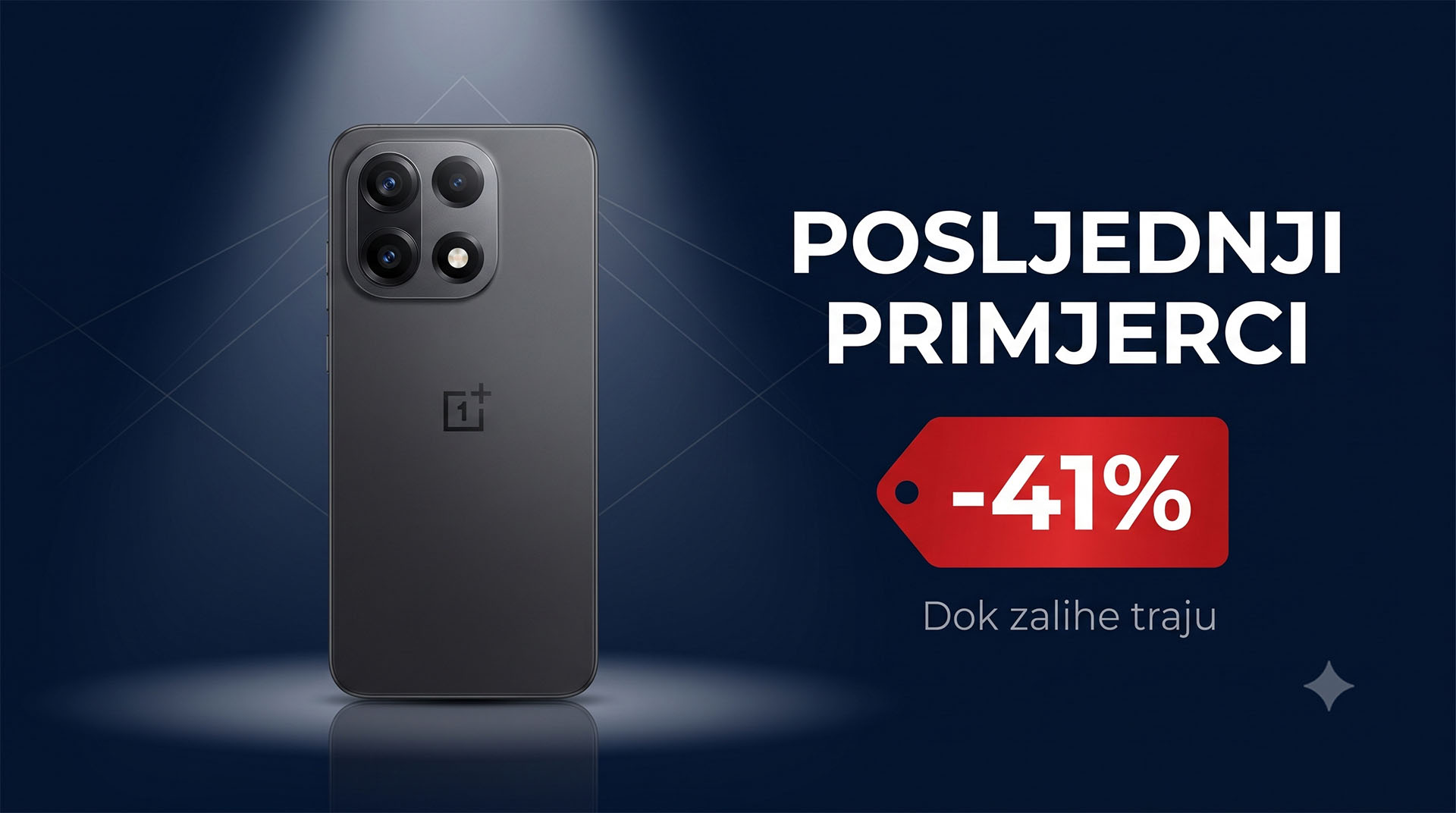 Posljednji primjerci OnePlus 15 telefona sniženi 41 % u Tia Mobiteli webshopu